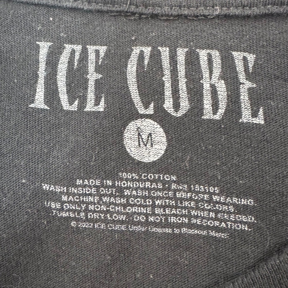 Ice Cube Graphic T-Shirt / Size Medium / Sku 0198 - Picture 6 of 7